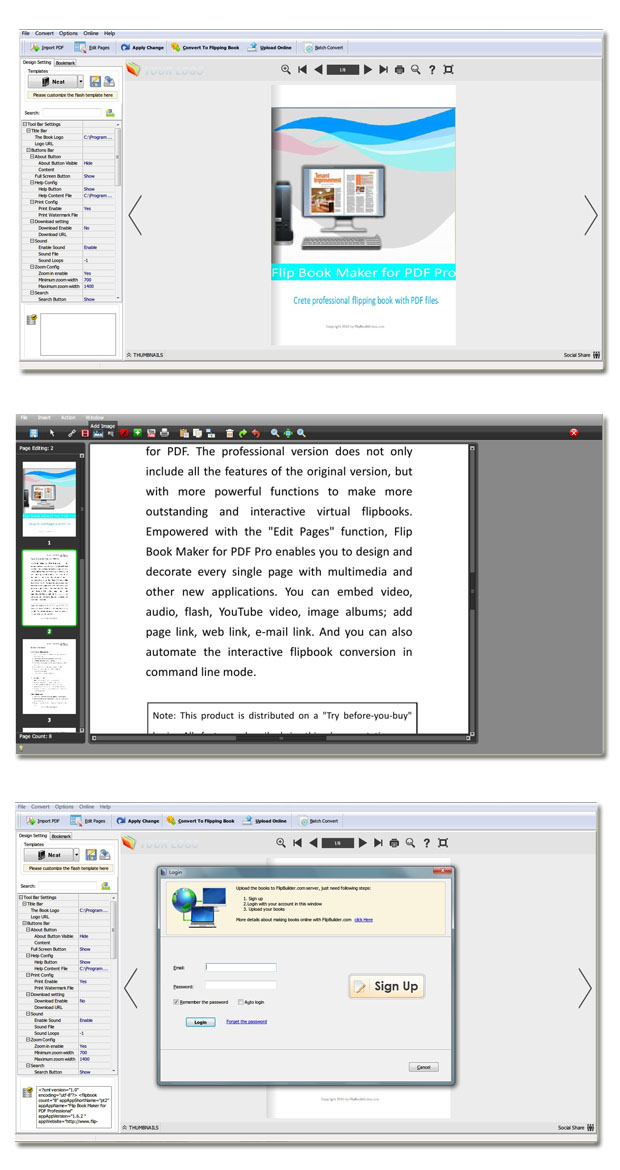 Flip Book Maker for PDF Professional software