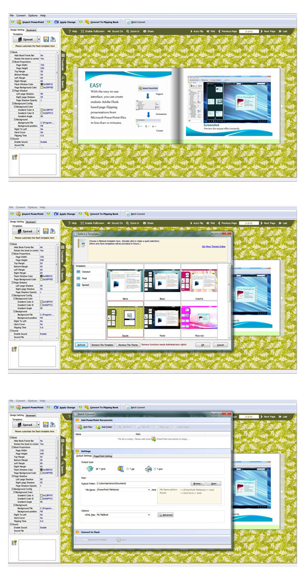 Windows 8 Flip Book Maker for PowerPoint full